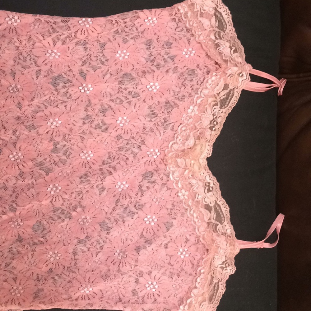 Zenana Outfitters Mauve Lace Chemise